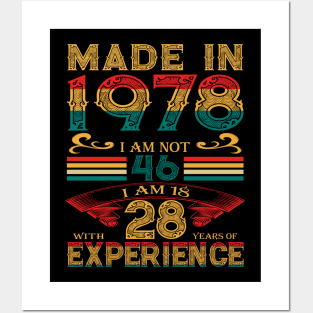 Made in 1978 Posters and Art